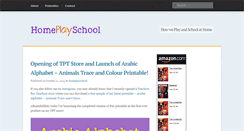 Desktop Screenshot of homeplayschool.com
